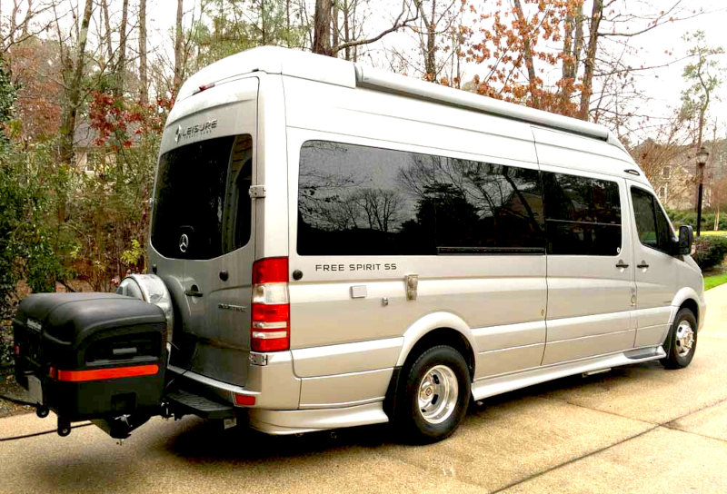 sprinter van with Stowaway Max Box