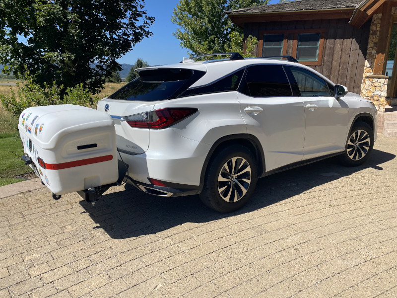 Stowaway Max Box on a Lexus RX 350